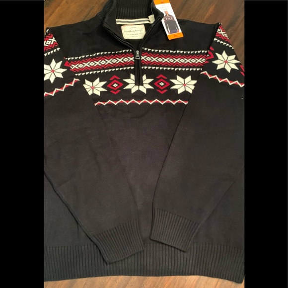 NWT Weatherproof Size XXL Winter Sweater 1/4 zip, nice quality! - Picture 4 of 8